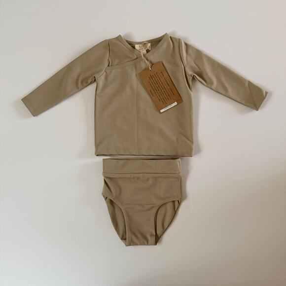 The Simple Folk Swim Long Sleeve Top Bottoms Set C015 - Picture 1 of 3